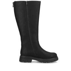 Rieker Damen Hochschaftstiefel tiefschwarz