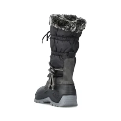 Rieker Damen Hochschaftstiefel tiefschwarz