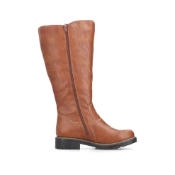 Rieker Damen Hochschaftstiefel karamellbraun
