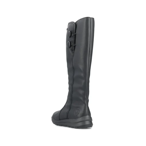 Rieker Damen Hochschaftstiefel nachtschwarz
