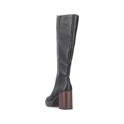 Rieker Damen Hochschaftstiefel tiefschwarz