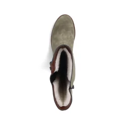 Rieker Damen Hochschaftstiefel laubgrün