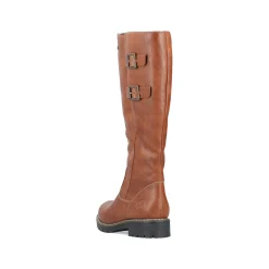 Rieker Damen Hochschaftstiefel karamellbraun