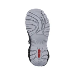 Rieker Damen Hochschaftstiefel tiefschwarz