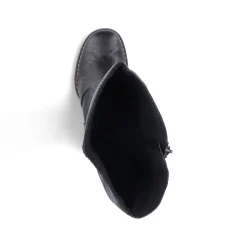 Rieker Damen Hochschaftstiefel tiefschwarz
