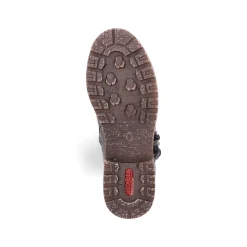 Rieker Damen Hochschaftstiefel stahlgrau