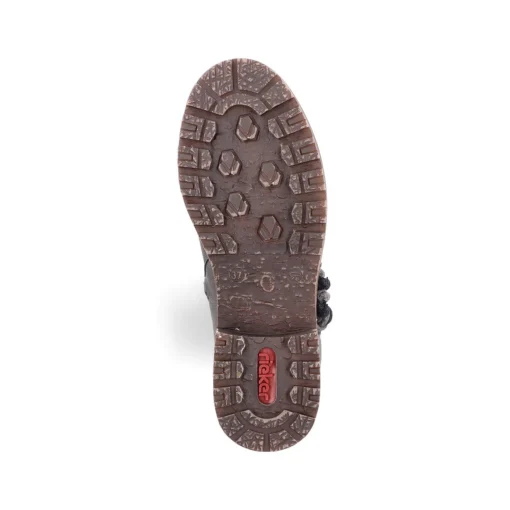 Rieker Damen Hochschaftstiefel stahlgrau