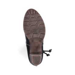 Rieker Damen Hochschaftstiefel tiefschwarz