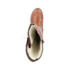 Rieker Damen Hochschaftstiefel karamellbraun