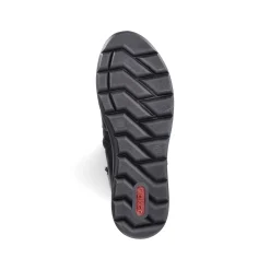 Rieker Damen Hochschaftstiefel nachtschwarz