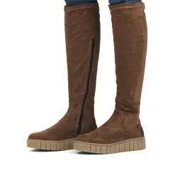 Rieker Damen Hochschaftstiefel caramel brown