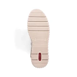 Rieker Damen Hochschaftstiefel graubeige