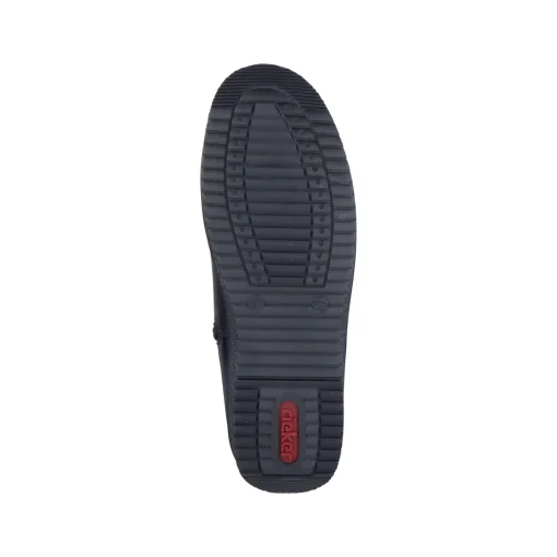 Rieker Damen Hochschaftstiefel tiefschwarz