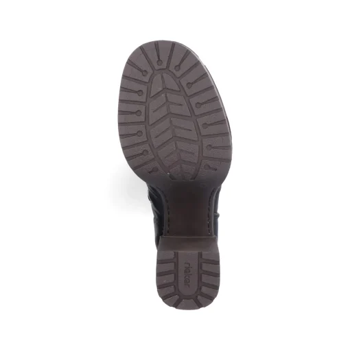 Rieker Damen Hochschaftstiefel tiefschwarz