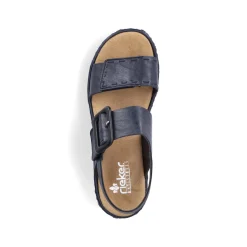 Rieker Damen Keilsandaletten marineblau