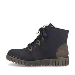 Rieker Damen Kurzstiefel marineblau