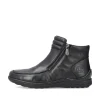 Rieker Damen Kurzstiefel glanzschwarz