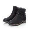 Rieker Damen Kurzstiefel nachtschwarz