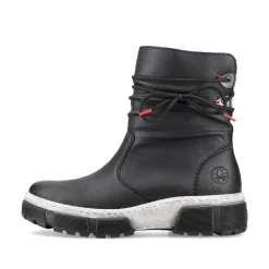 Rieker Damen Kurzstiefel tiefschwarz