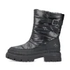 Rieker Damen Kurzstiefel glanzschwarz
