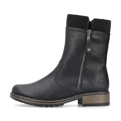 Rieker Damen Kurzstiefel tiefschwarz