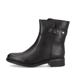 Rieker Damen Kurzstiefel nachtschwarz