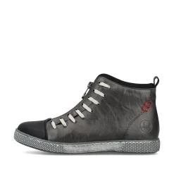 Rieker Damen Kurzstiefel graphitgrau
