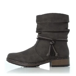 Rieker Damen Kurzstiefel asphaltgrau