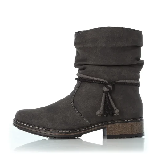 Rieker Damen Kurzstiefel asphaltgrau