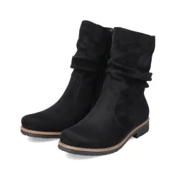 Rieker Damen Kurzstiefel graphitschwarz