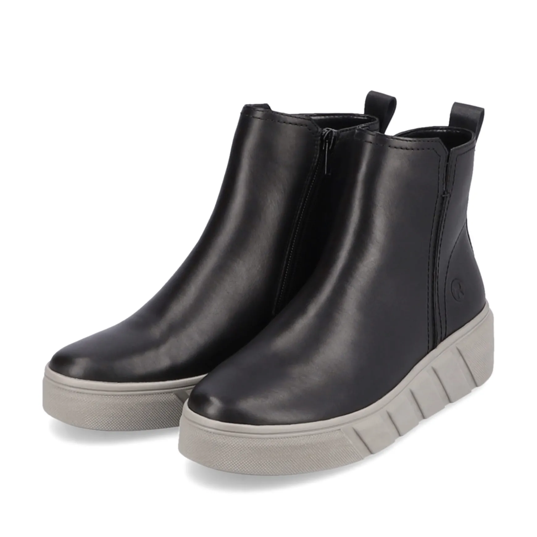 Rieker Damen Kurzstiefel deep black