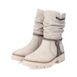 Rieker Damen Kurzstiefel hellbeige