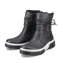 Rieker Damen Kurzstiefel tiefschwarz