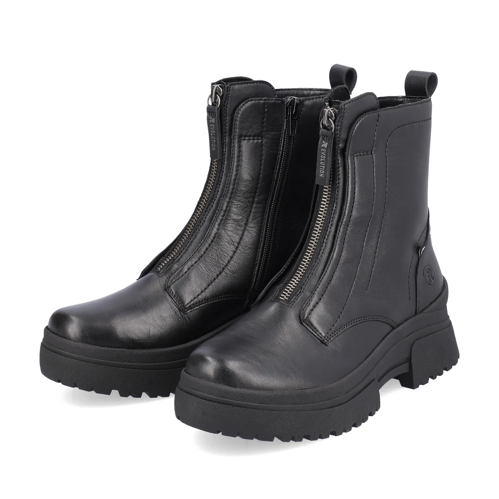 Rieker Damen Kurzstiefel midnight black