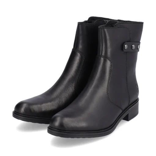 Rieker Damen Kurzstiefel nachtschwarz
