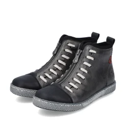 Rieker Damen Kurzstiefel graphitgrau
