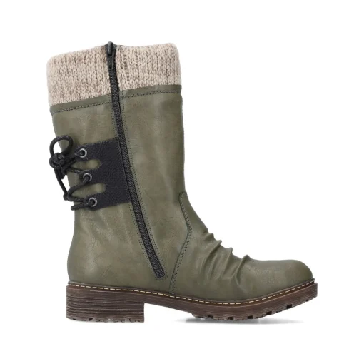 Rieker Damen Kurzstiefel khakigrün