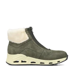 Rieker Damen Kurzstiefel schilfgrün