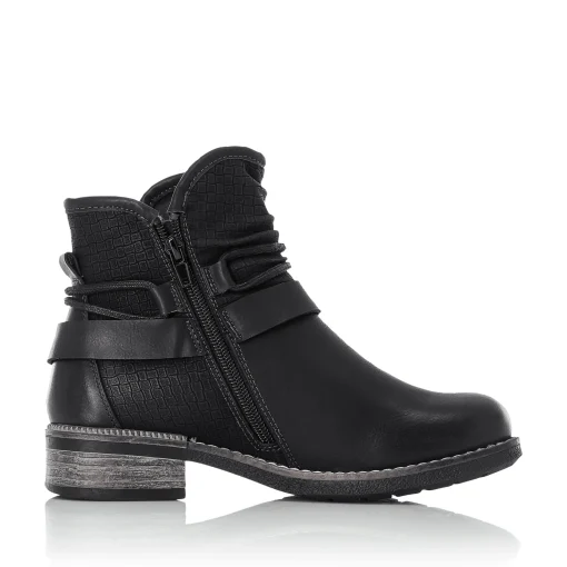 Rieker Damen Kurzstiefel nachtschwarz