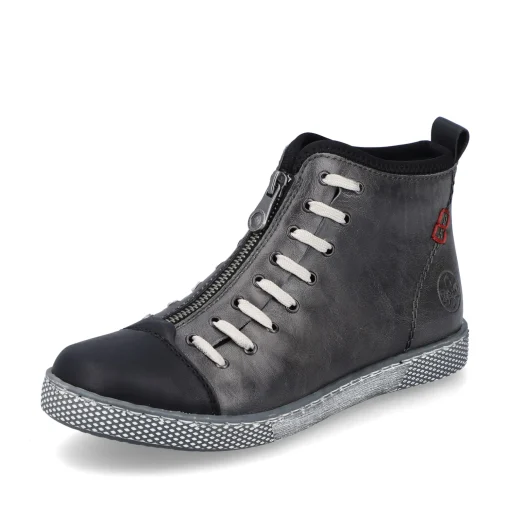 Rieker Damen Kurzstiefel graphitgrau