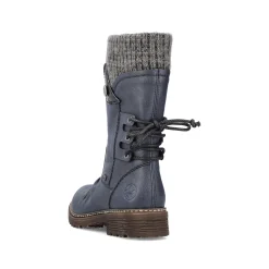 Rieker Damen Kurzstiefel schieferblau