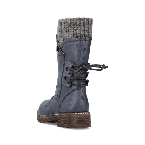 Rieker Damen Kurzstiefel schieferblau