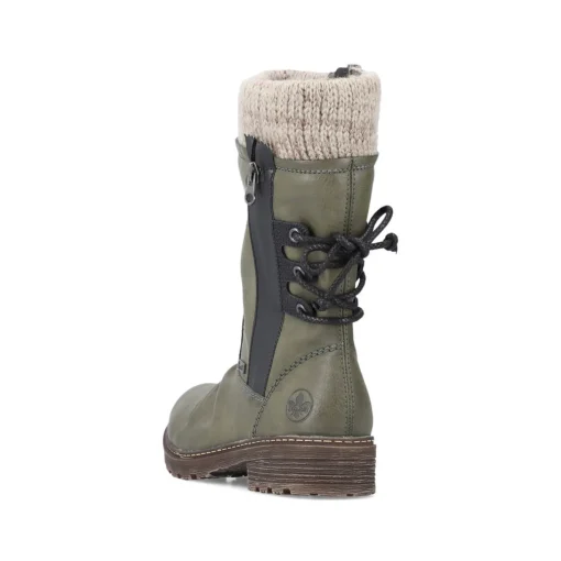Rieker Damen Kurzstiefel khakigrün