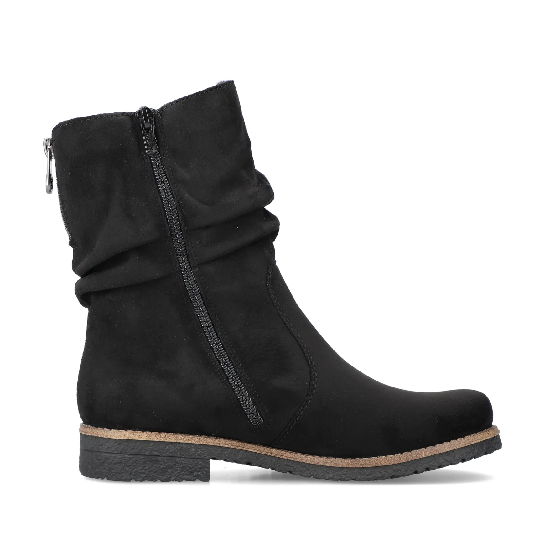 Rieker Damen Kurzstiefel graphitschwarz