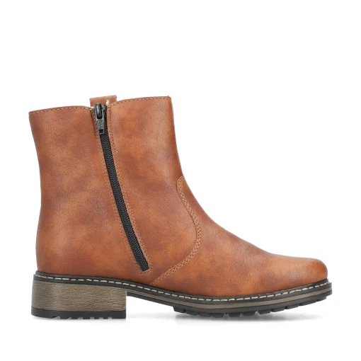 Rieker Damen Kurzstiefel fuchsbraun
