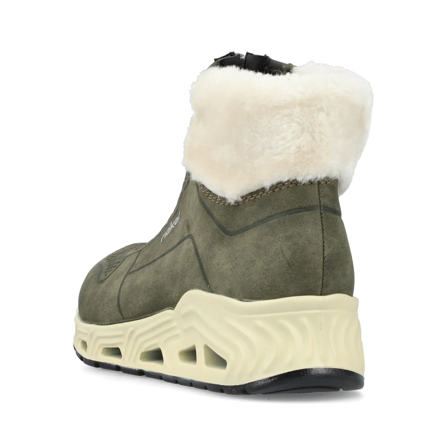 Rieker Damen Kurzstiefel schilfgrün