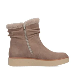 Rieker Damen Kurzstiefel braunbeige