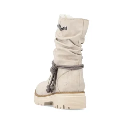 Rieker Damen Kurzstiefel hellbeige