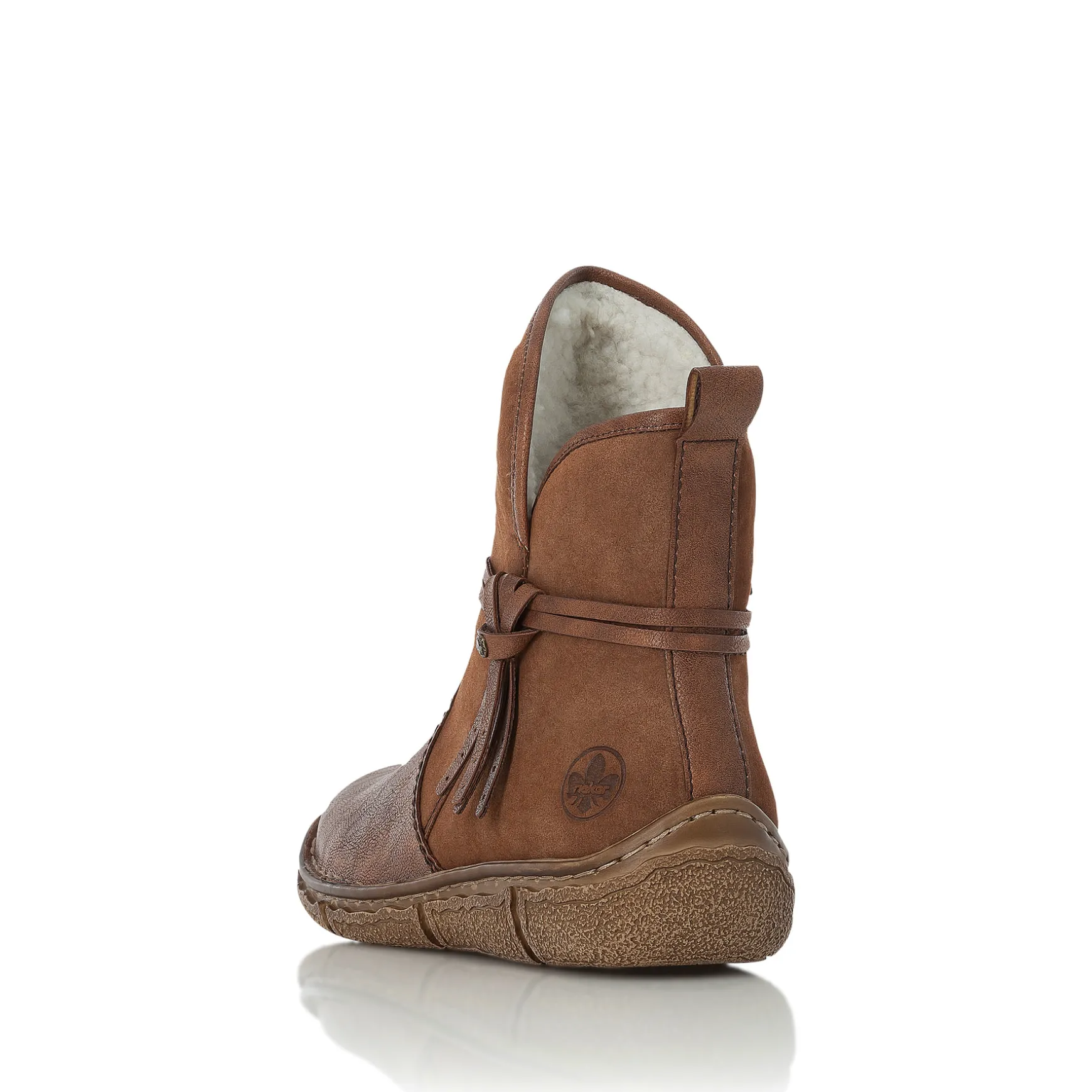Rieker Damen Kurzstiefel zimtbraun