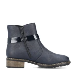 Rieker Damen Kurzstiefel azurblau
